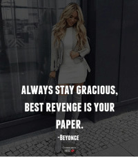 Do you agree happiness is the best revenge?