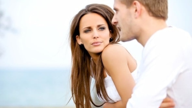 Why a guy act like he likes you and then look at you with hates?