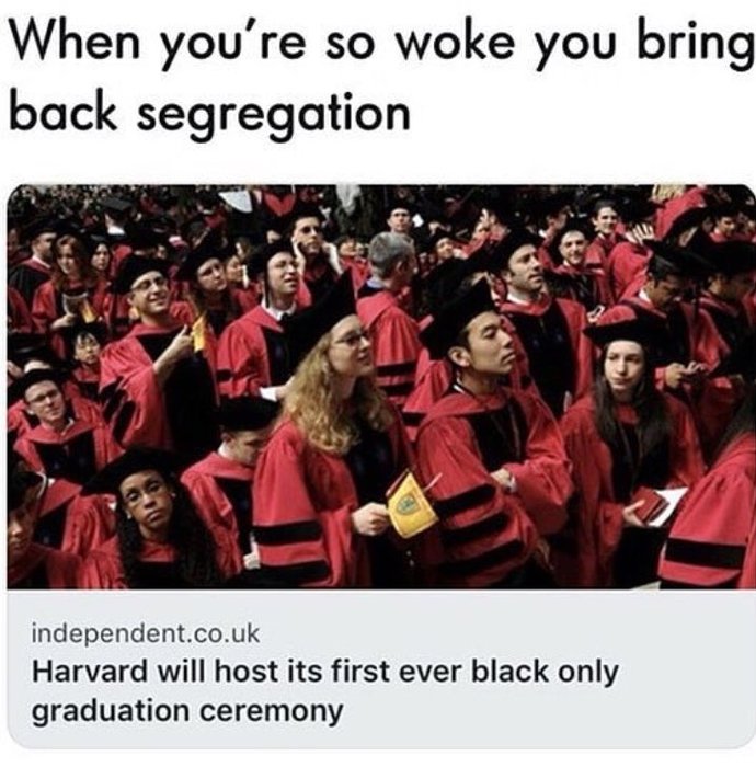 Why is the woke left in favor of segregation?