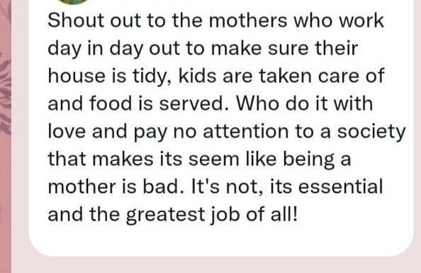 Why do some women think being stay home mom is bad?