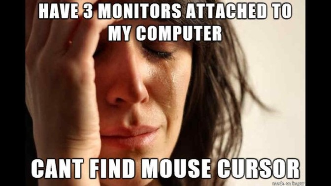 Could you please name one 1st world problem you encountered today?