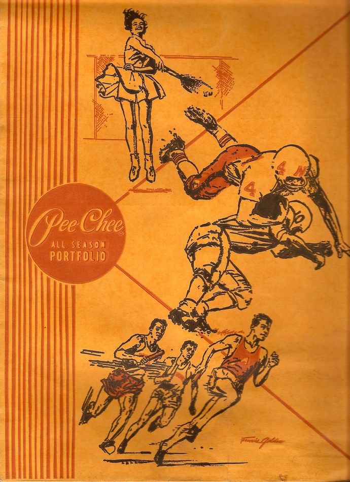 Have you ever had a Pee-chee folder that looks like this growing up?