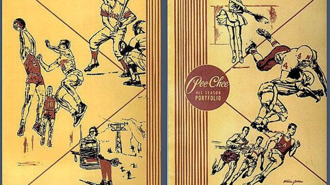 Have you ever had a Pee-chee folder that looks like this growing up?
