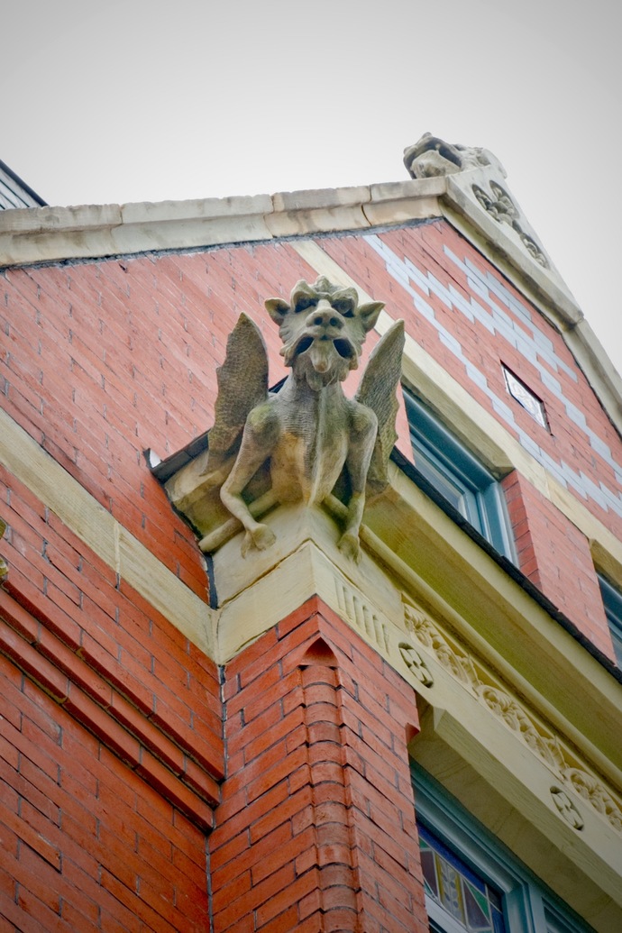 If Gargoyles were real and one decided to perch on top of your home what would you do?