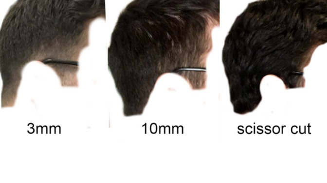 Most attractive hair length on sides?