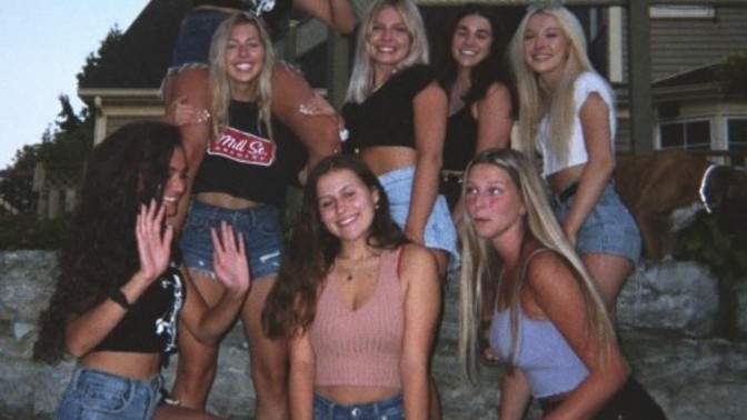 Here's a throwback Thursday pic! When was the last time you hungout with your highschool friends?