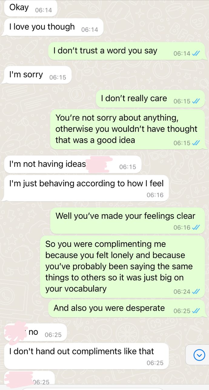 Did he insult me like I think he did?