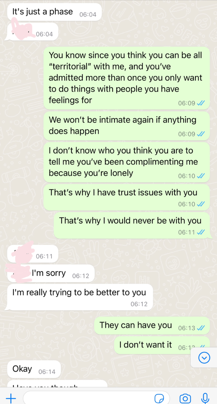 Did he insult me like I think he did?