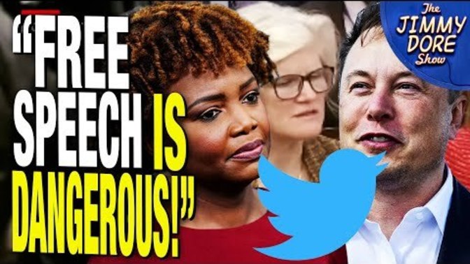 Jimmy Dore exposes the White House undermining free speech, thoughts?