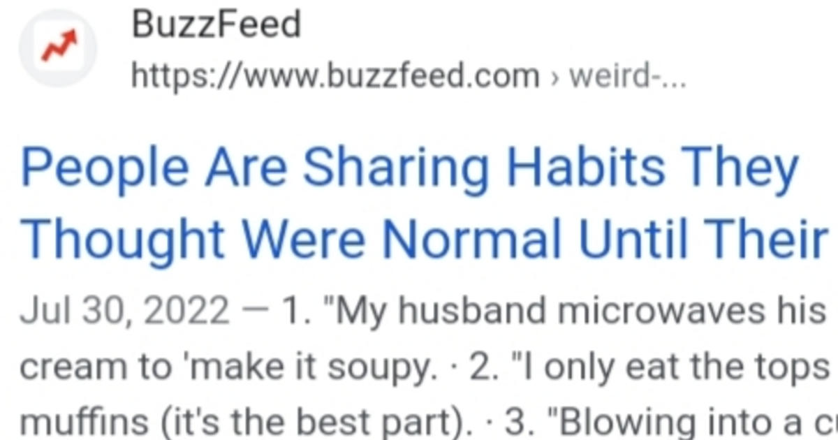 Funny habits people have? GirlsAskGuys