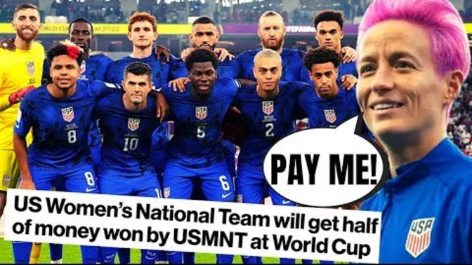 Do you think it is fair that male US soccer team now has to give some of their money over to the woman's team for the sake of "equality"?