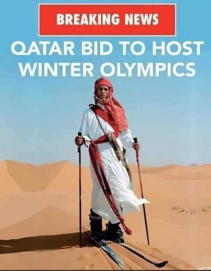 What are your thoughts on Qatar hosting the world cup?