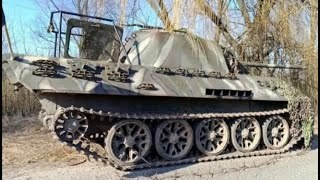 Did Ukrainian soldiers use a Panther tank against Russians in 2022?
