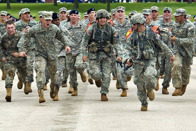 Do you think compulsory military service for men would be character-building and reduce male violence?