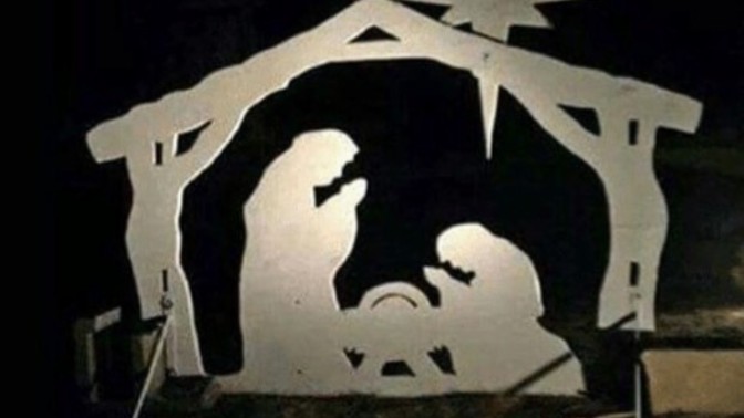 Nativity or T rex?