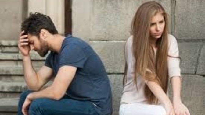 Ladies, when you're upset, why do you do this?