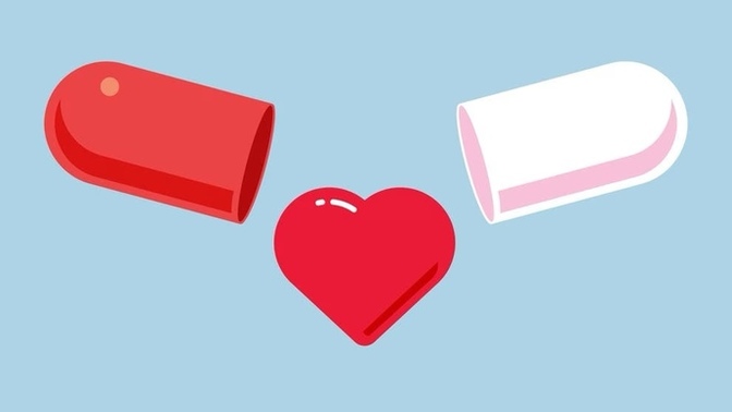 Can love be considered a drug?