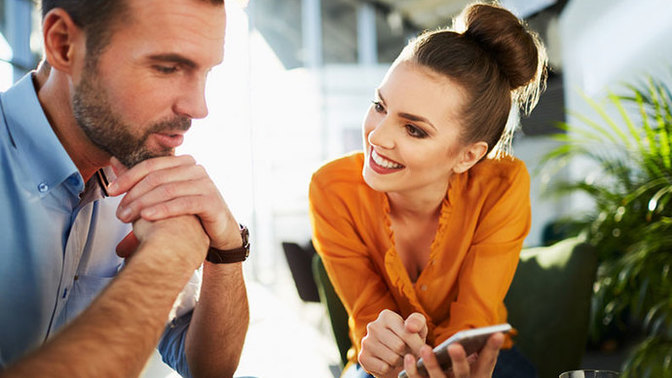 Is boss flirting or was he spiting my ex?