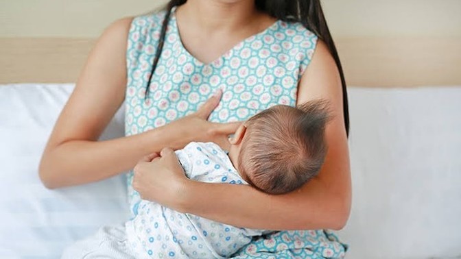 Question for mother's, do you feel bad or awkward if in public you feed your baby and a male look at your breast carefully?