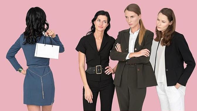 Why do women compete with other women while men don't compete with men at all?