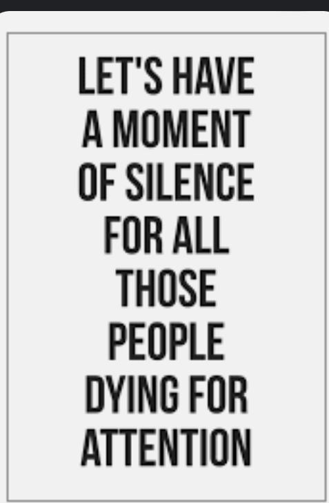 Don’t people have better things to do with their lives than to make up stories on the internet just to get attention?