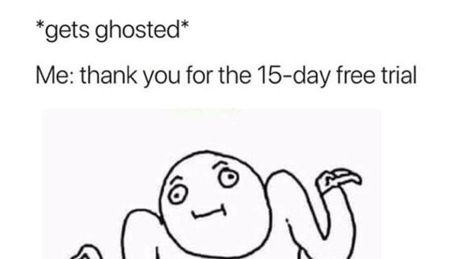Have you ever been ghosted by someone you were dating because they went with another person?