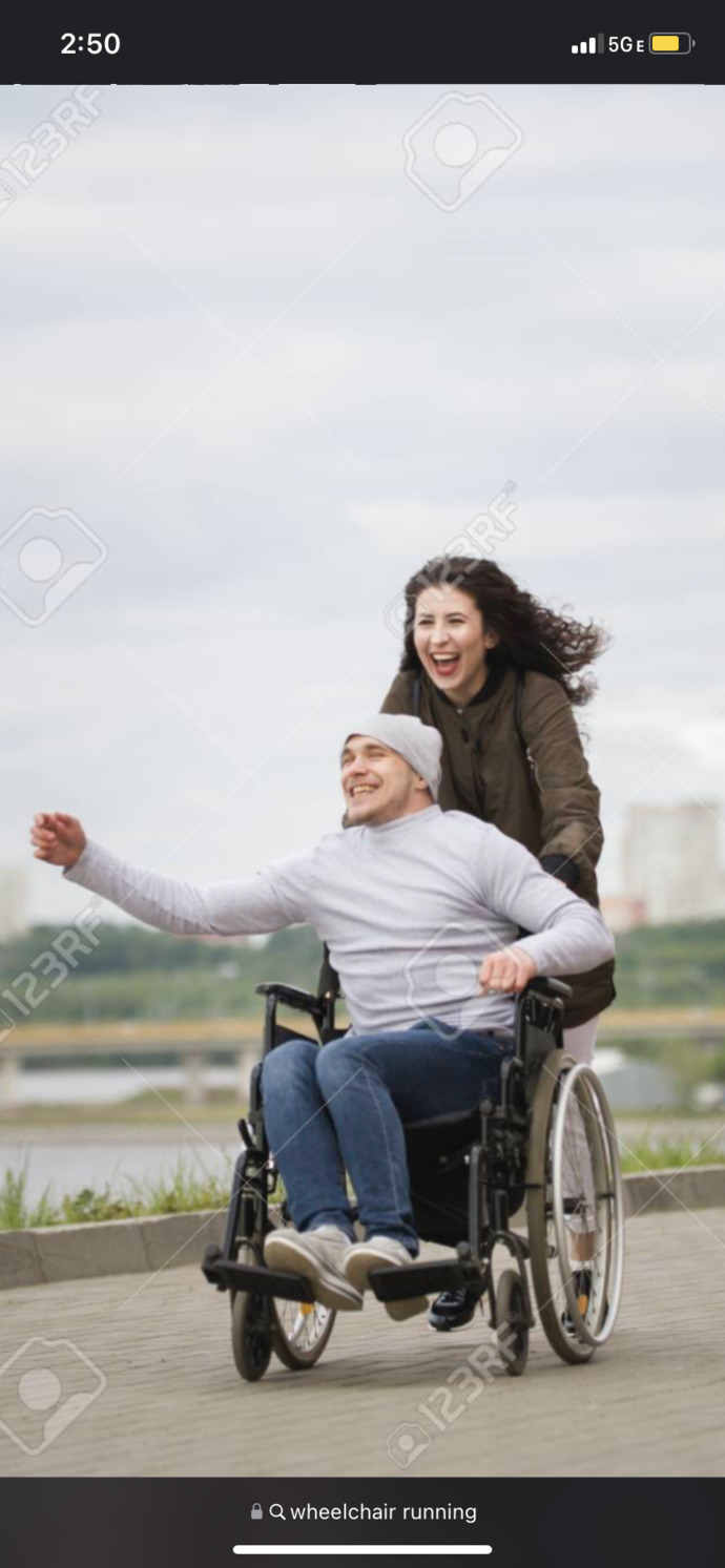 What would you do if your partner met with an accident and lost his/her ability to walk and stand forever?