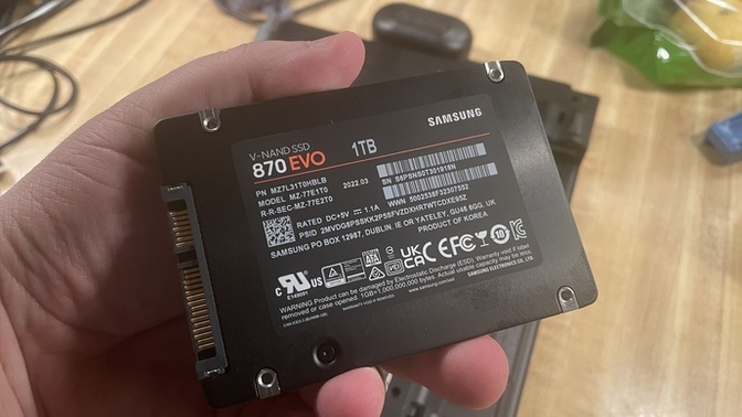 Do you go through your storage quickly?