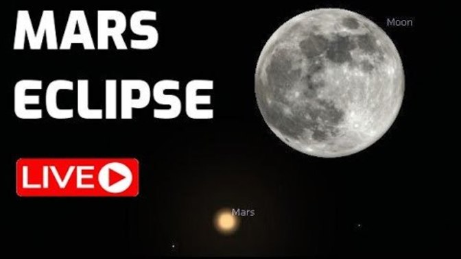 Who's watching the Martian eclipse?