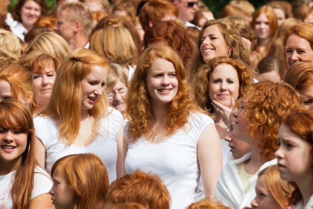 Why do we call it redhead even though that hair color looks more like orange than red?