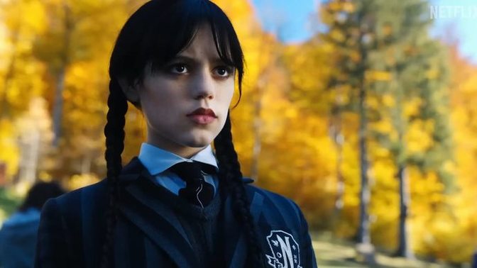 Is anyone else streaming the new Wednesday Adams show on Netflix?