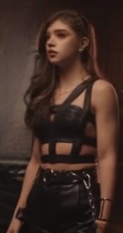 What is she wearing?