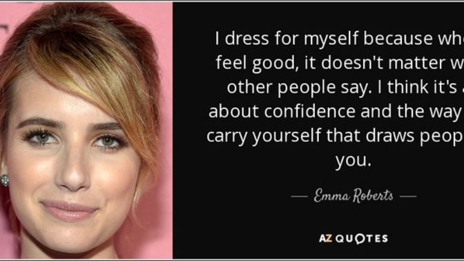 Girls, when you dress up super nice for a date are you still dressing for yourself or are you also thinking of what the guy will like too?