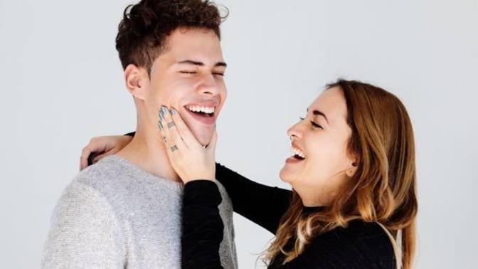 What does it means when a girl laughs at my unfunny jokes?
