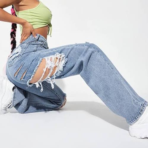 Guys, are jeans with cut in the back hot?