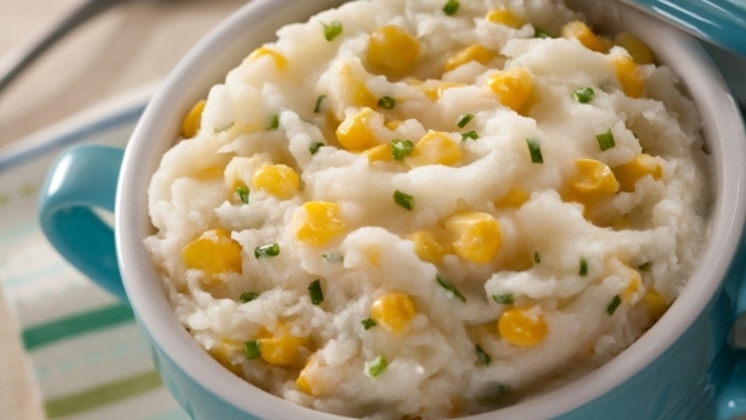 Do you ever mix your corn and mashed potatoes together?