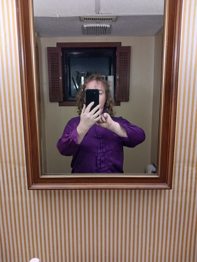 URGENT how is this blouse for a first date, its a bit elaborate?