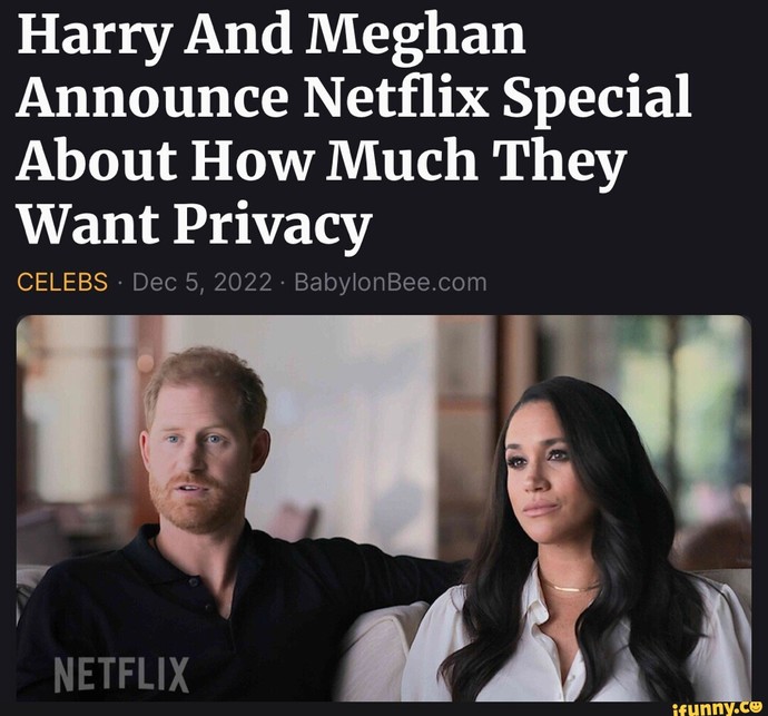 Meghan& Harry. Would you crap on your family to make money?