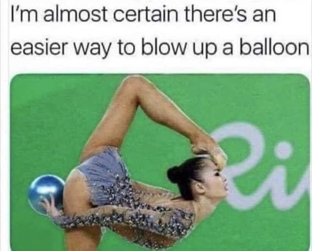 How do you blow up a balloon?