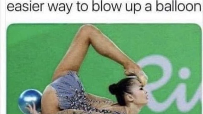 How do you blow up a balloon?