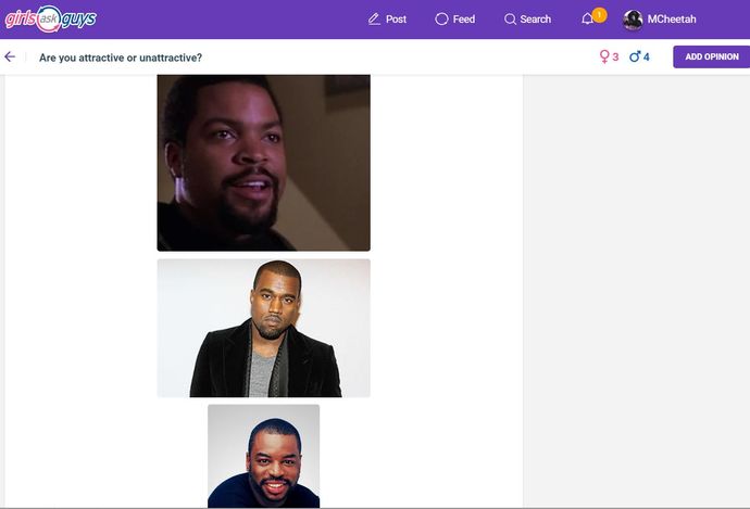 I've been told I look like Ice Cube, a chubbier Kanye West, or a young Levar Burton, all of whom are ugly, UGLY men!