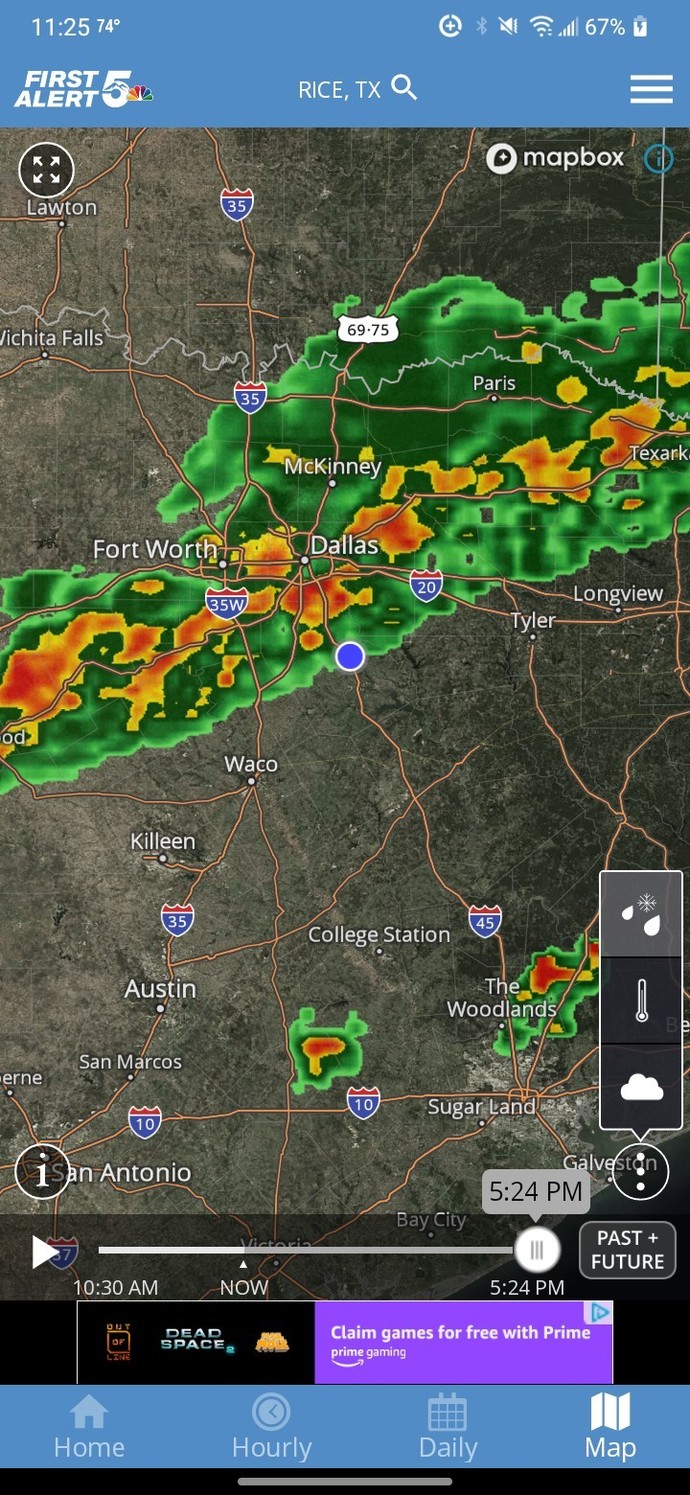 How is your weather today?