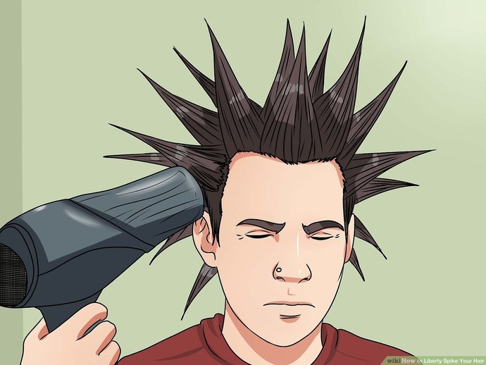 Why is my hair spiky after I use the straighting iron?