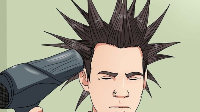 Why is my hair spiky after I use the straighting iron?