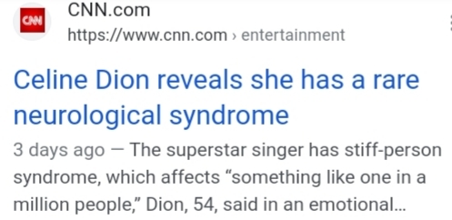 When sites say your favorite music artist has medical problems what do you think?