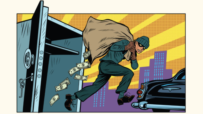 Why are there more male bank robbers and hackers than female ones?