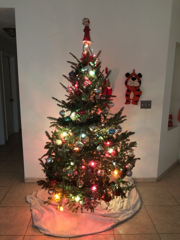 How did you decorated your Christmas tree?