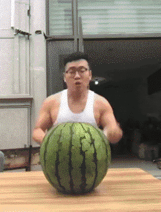 How do you open a watermelon?