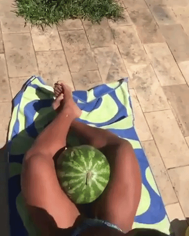 How do you open a watermelon?