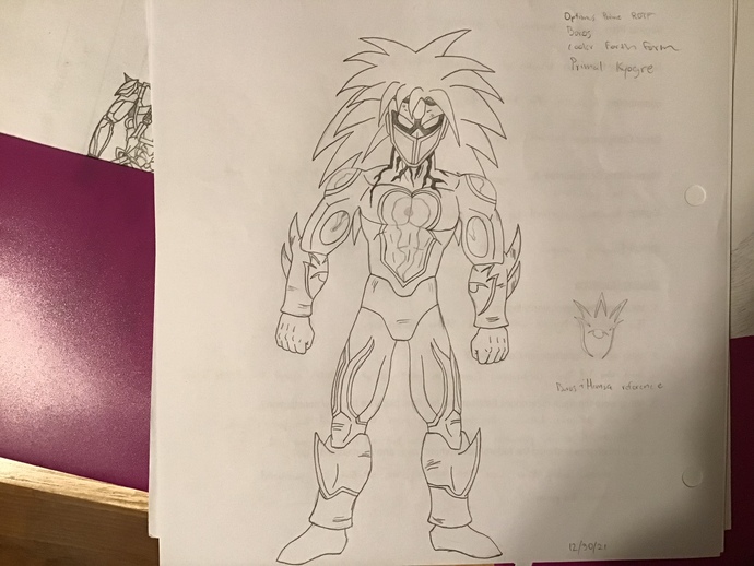 Stroyeor Endgame Form before (dear God, what is that. What an embarrassment)